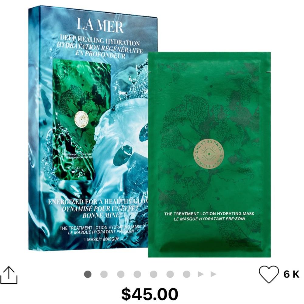 La Mer Treatment Lotion Hydrating Mask (27.5g)
